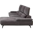 L型カウチソファ 布張りタイプ(SV06 LC DGY) 3枚目画像