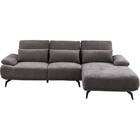 L型カウチソファ 布張りタイプ(SV06 LC DGY) 9枚目画像