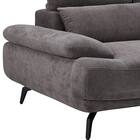 L型カウチソファ 布張りタイプ(SV06 LC DGY) 11枚目画像