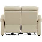 2人掛け電動リクライニングソファ 本革(一部合成皮革)タイプ(SW51 革 BE) 4枚目画像