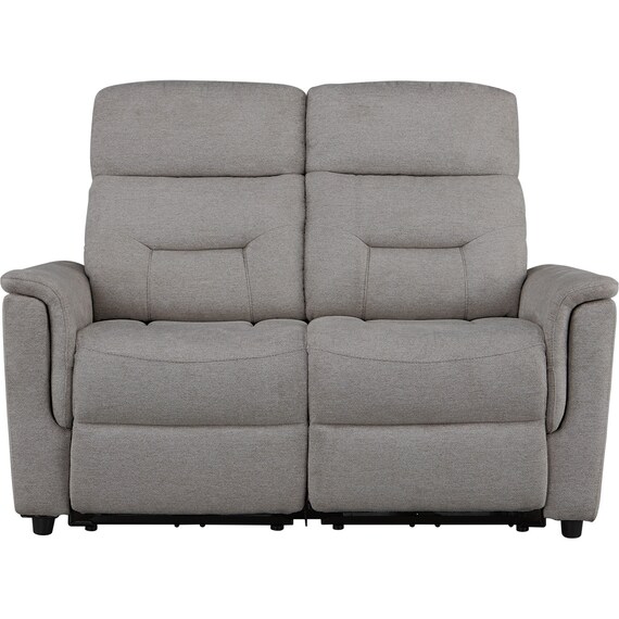 2人掛け電動リクライニングソファ 布張りタイプ(SW51 布 DGY) 3枚目画像