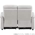 2人掛け電動リクライニングソファ 布張りタイプ(SW51 布 DGY) 4枚目画像