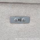 2人掛け電動リクライニングソファ 布張りタイプ(SW51 布 DGY) 5枚目画像