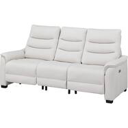 3人掛け電動リクライニングソファ テーブル付き 布張りタイプ (Nビリーバ3 マイクロF ヒーター付き LMO)