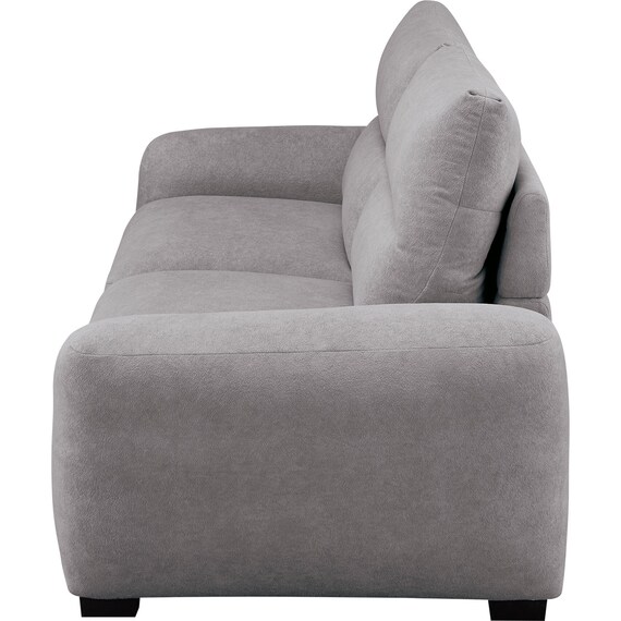 3人掛けソファ 布張りタイプ(DJ15 GY) 3枚目画像