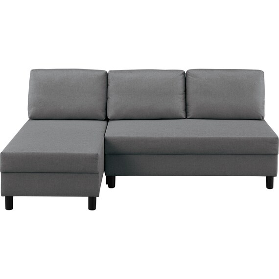 左右組み換え可能のカウチタイプソファベッド(BV02 DGY) 2枚目画像