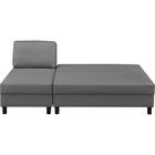 左右組み換え可能のカウチタイプソファベッド(BV02 DGY) 6枚目画像