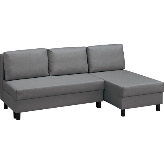 左右組み換え可能のカウチタイプソファベッド(BV02 DGY) 9枚目画像