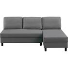 左右組み換え可能のカウチタイプソファベッド(BV02 DGY) 10枚目画像