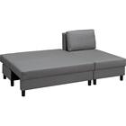 左右組み換え可能のカウチタイプソファベッド(BV02 DGY) 13枚目画像