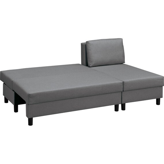 左右組み換え可能のカウチタイプソファベッド(BV02 DGY) 13枚目画像