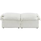 3人掛けソファ 布張りタイプ(YH02 LGY) 4枚目画像