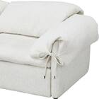 3人掛けソファ 布張りタイプ(YH02 LGY) 5枚目画像