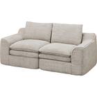 3人掛けソファ 布張りタイプ(ZN01 BE) 1枚目画像