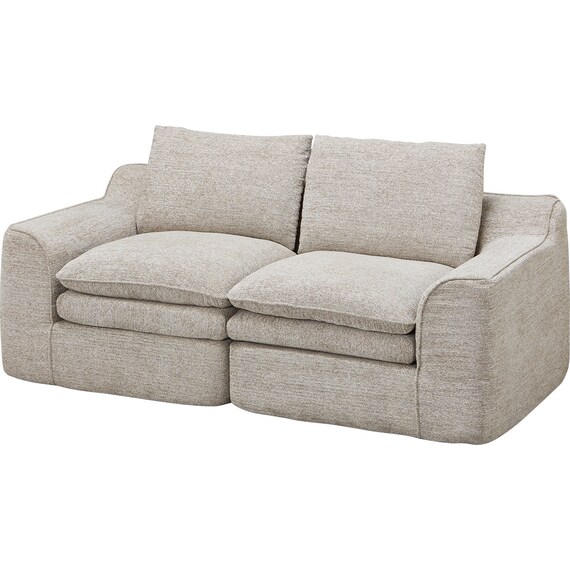 3人掛けソファ 布張りタイプ(ZN01 BE) 1枚目画像