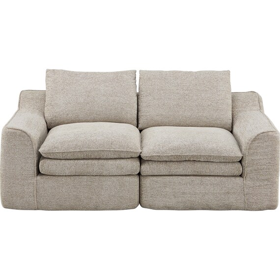 3人掛けソファ 布張りタイプ(ZN01 BE) 2枚目画像