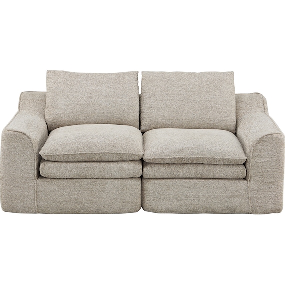 3人掛けソファ 布張りタイプ(ZN01 BE) 2枚目画像