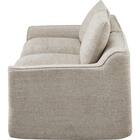 3人掛けソファ 布張りタイプ(ZN01 BE) 3枚目画像