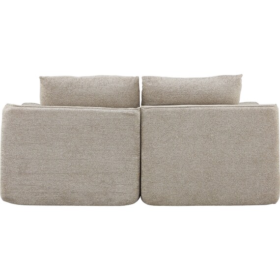 3人掛けソファ 布張りタイプ(ZN01 BE) 4枚目画像