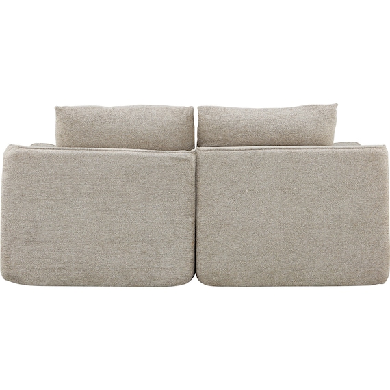 3人掛けソファ 布張りタイプ(ZN01 BE) 4枚目画像