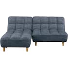 3人掛けソファベッド 布張りタイプ (BH01 DGY) 4枚目画像