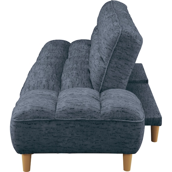 3人掛けソファベッド 布張りタイプ (BH01 DGY) 5枚目画像