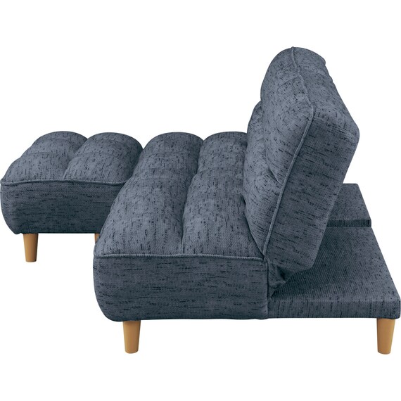 3人掛けソファベッド 布張りタイプ (BH01 DGY) 6枚目画像