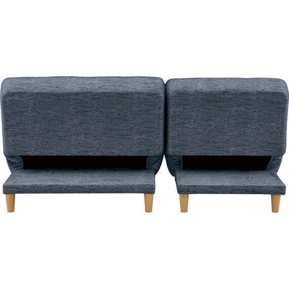 3人掛けソファベッド 布張りタイプ (BH01 DGY) 8枚目画像