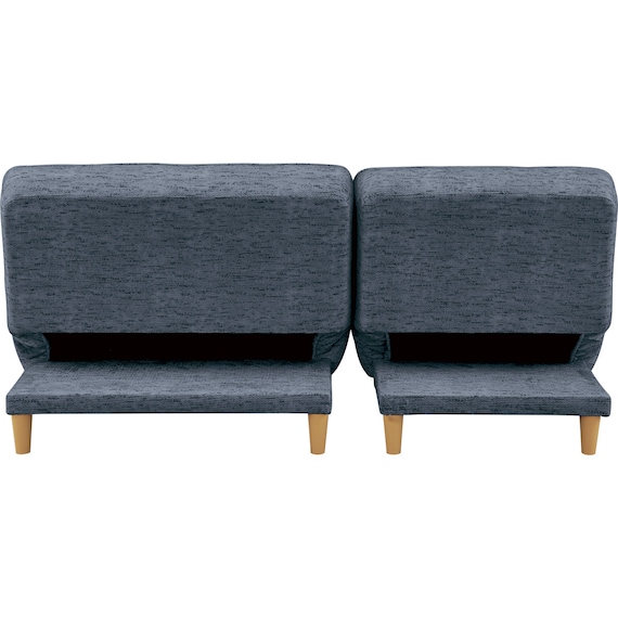 3人掛けソファベッド 布張りタイプ (BH01 DGY) 8枚目画像