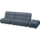 3人掛けソファベッド 布張りタイプ (BH01 DGY) 14枚目画像