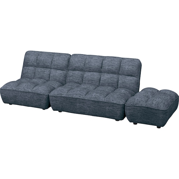 3人掛けソファベッド 布張りタイプ (BH01 DGY) 14枚目画像