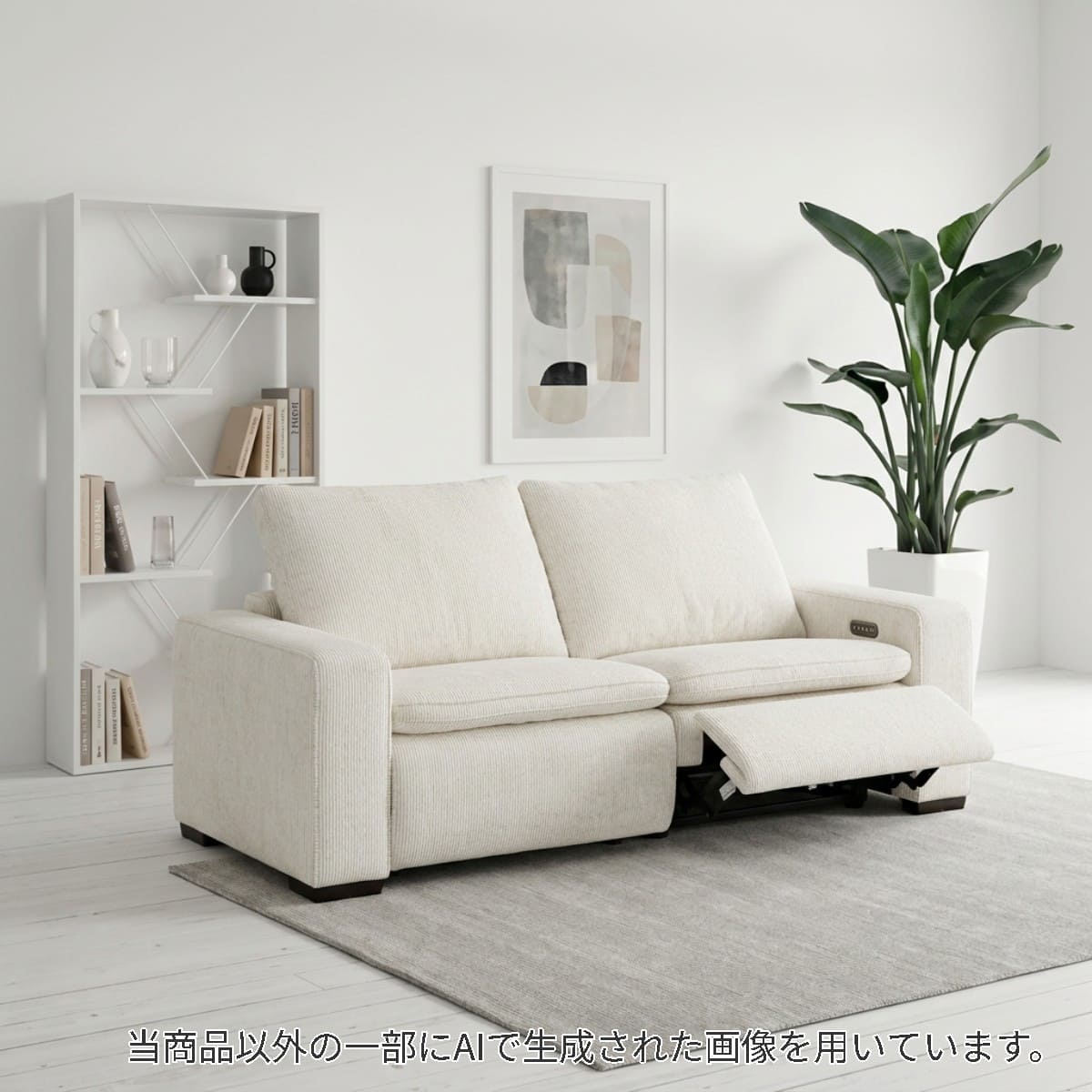 リクライニングソファ ホワイト | ニトリネット【公式】 家具