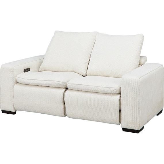 2人掛けリクライニングソファ 布張りタイプ(T06 IV) 1枚目画像