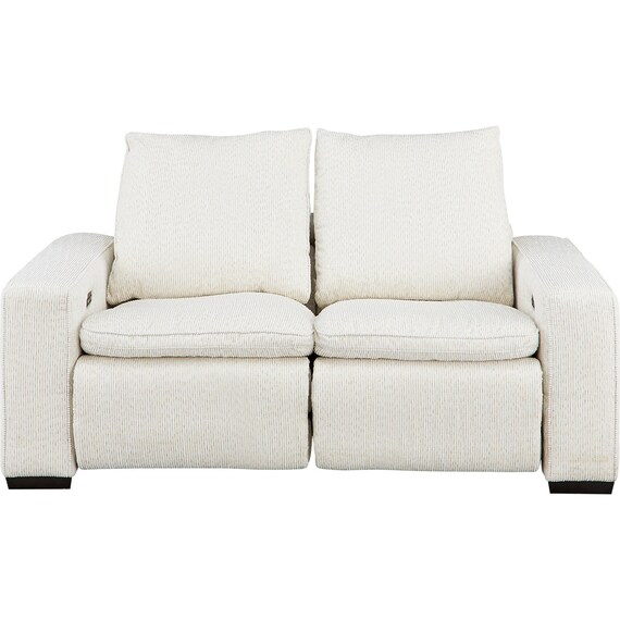 2人掛けリクライニングソファ 布張りタイプ(T06 IV) 2枚目画像