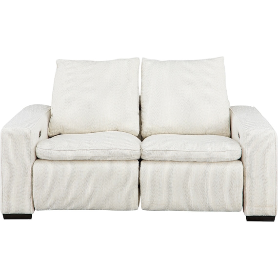 2人掛けリクライニングソファ 布張りタイプ(T06 IV) 2枚目画像