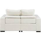 2人掛けリクライニングソファ 布張りタイプ(T06 IV) 3枚目画像