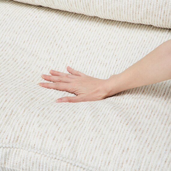 2人掛けリクライニングソファ 布張りタイプ(T06 IV) 5枚目画像