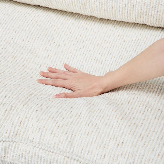 2人掛けリクライニングソファ 布張りタイプ(T06 IV) 5枚目画像