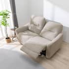 2人掛け両電動リクライニングソファ 布張りタイプ(HE02N MO) 2枚目画像