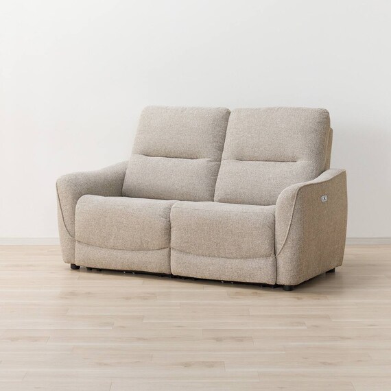 2人掛け両電動リクライニングソファ 布張りタイプ(HE02N MO) 3枚目画像