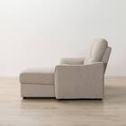 2人掛け電動リクライニングソファ 布張りタイプ(HE02N 左カウチ MO) 8枚目画像