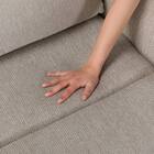 2人掛け電動リクライニングソファ 布張りタイプ(HE02N 左カウチ MO) 13枚目画像