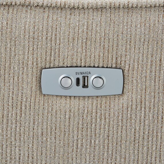 2人掛け電動リクライニングソファ 布張りタイプ(HE02N 左カウチ MO) 16枚目画像