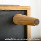 組み合わせできる2Pソファ (FLX ライトグレー / ナチュラル) 8枚目画像