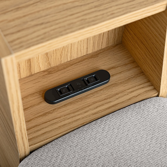 組み合わせできるソファ4点セット (FLX ライトグレー / ナチュラル) 18枚目画像