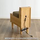 組み合わせできるソファ4点セット (FLX ライトグレー / ナチュラル) 19枚目画像