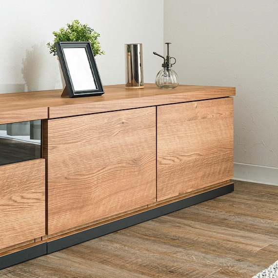 幅広ローボード 幅300cm (150+60+90セット NA) 17枚目画像