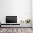 幅広ローボード 幅299cm (180+119セット GY) 1枚目画像