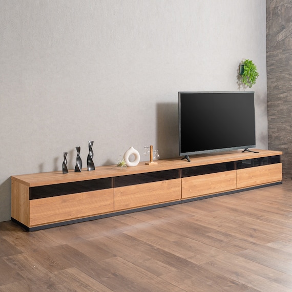 幅広ローボード 幅300cm (150+150セット NA) 2枚目画像