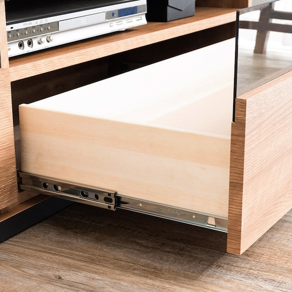 幅広ローボード 幅300cm (150+150セット NA) 7枚目画像